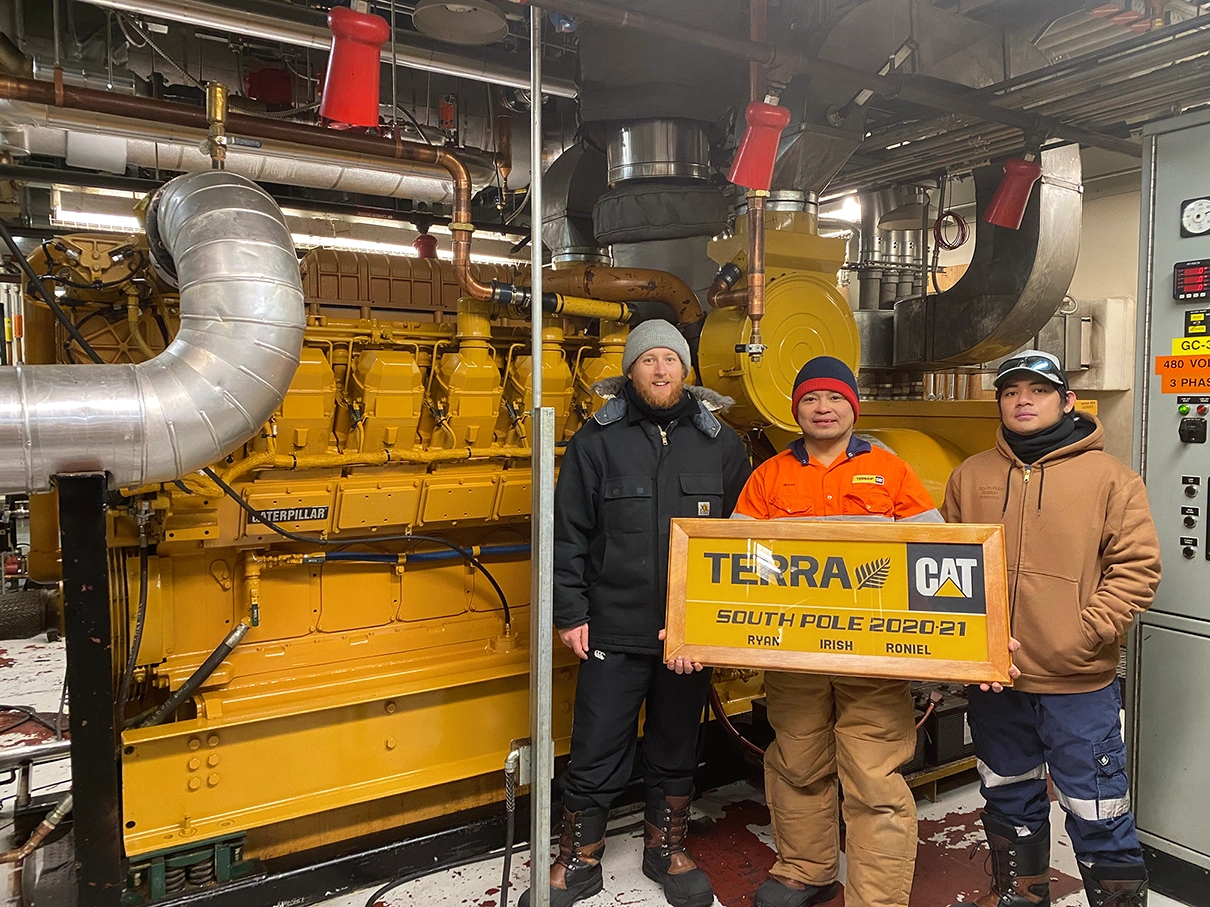 Terra Cat team continues outstanding work in Antarctica - Sime